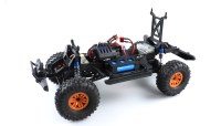 Dirt Climbing Beast Pick-Up Crawler 4WD Schaal 1 op 10 RTR Zwart met Oranje